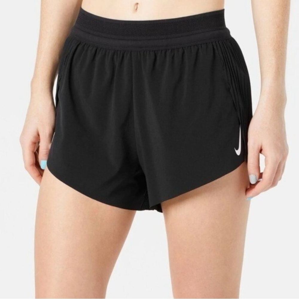 Nike Dri-Fit ADV Women's Black and White Athletic Shorts